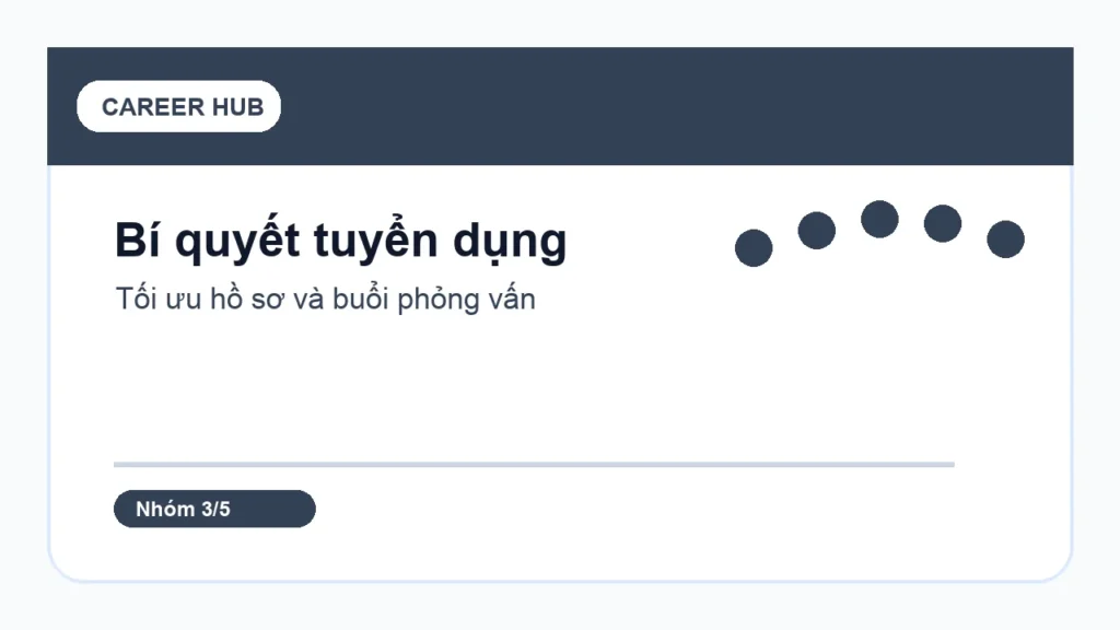 Bí quyết tuyển dụng - Những lỗi khiến nhà tuyển dụng loại ứng viên
