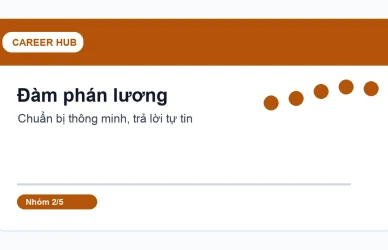 Đàm phán lương - Nên trả lời mức lương mong muốn như thế nào