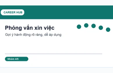 Phỏng vấn xin việc - Cách giới thiệu bản thân trong 60 giây khi phỏng vấn